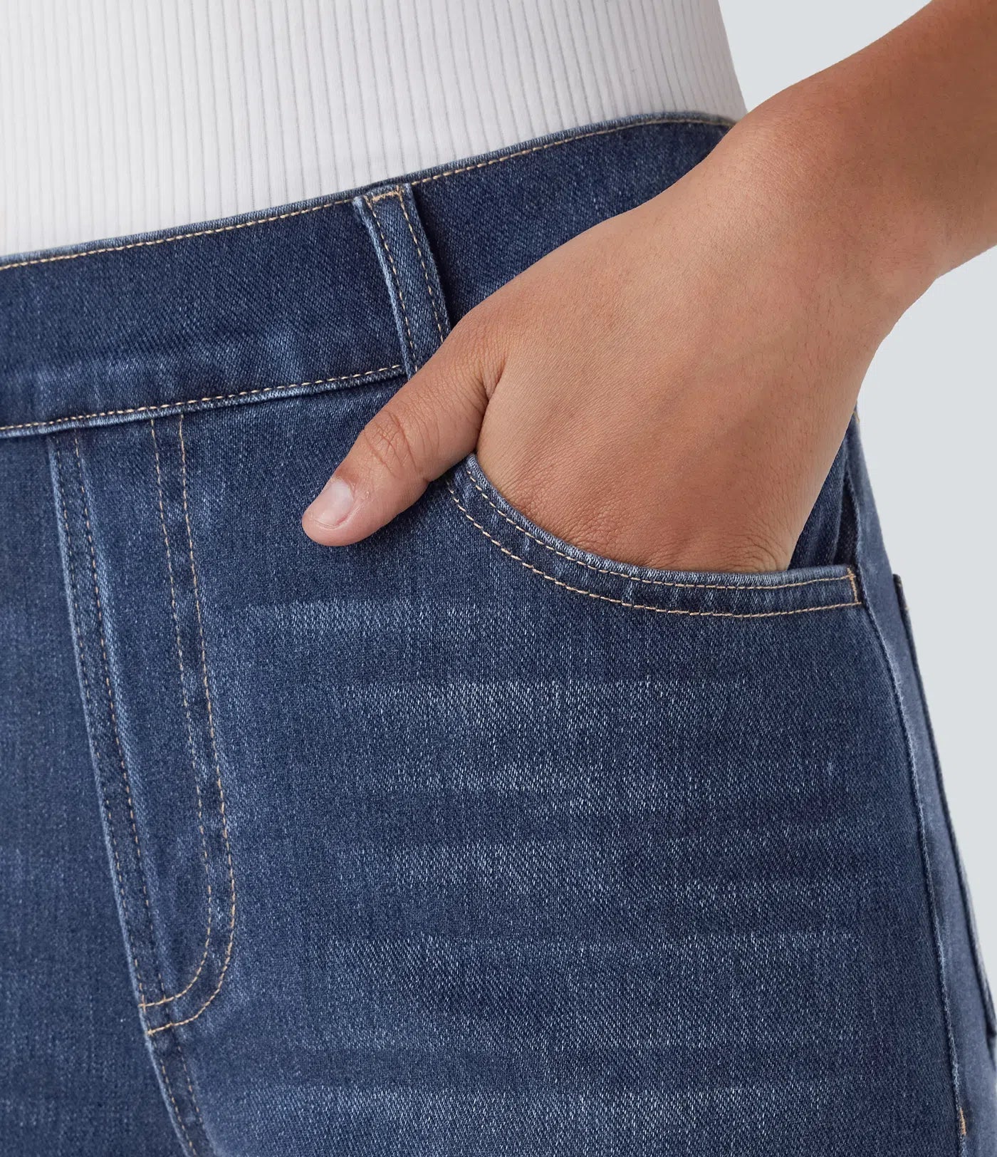 ComfortFit | Elastic High-Waist Pants