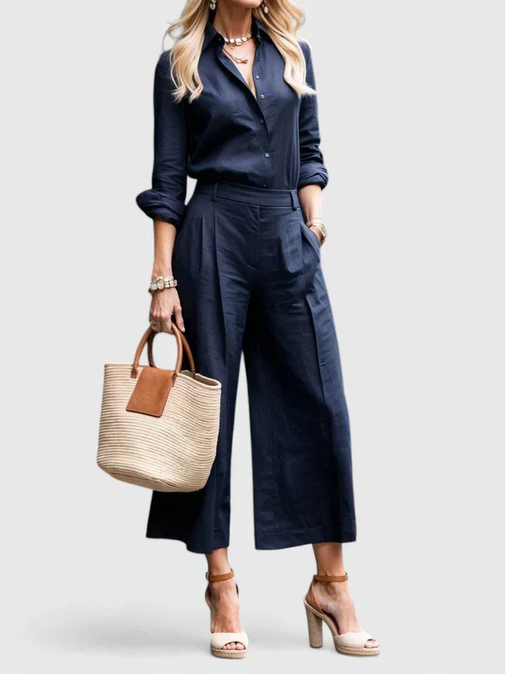 Zaryelle Comfortable Two-Piece Set