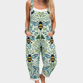 Comfortable Printed Overall | Multicolor