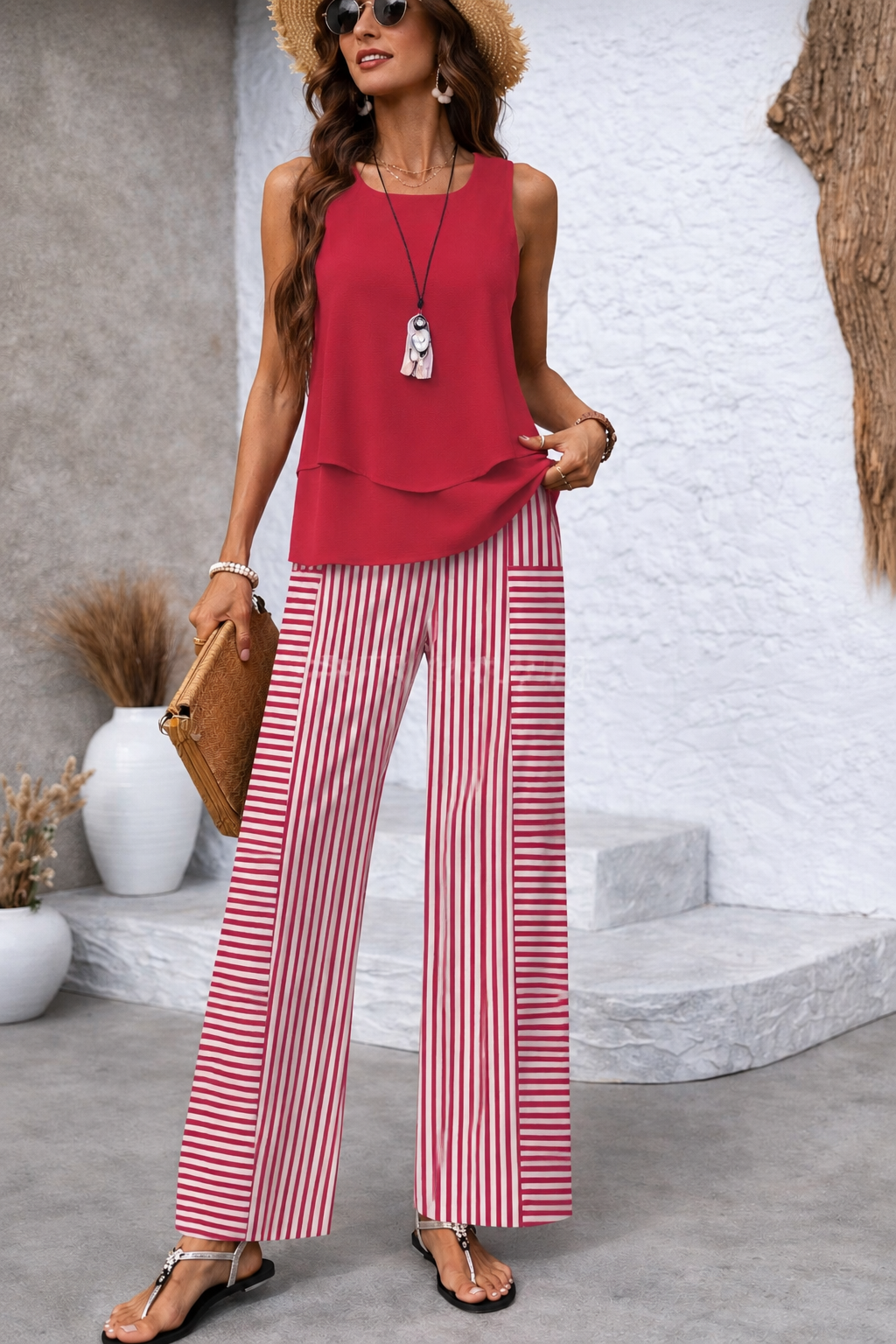 Rosavienne | Riviera Stripe Set