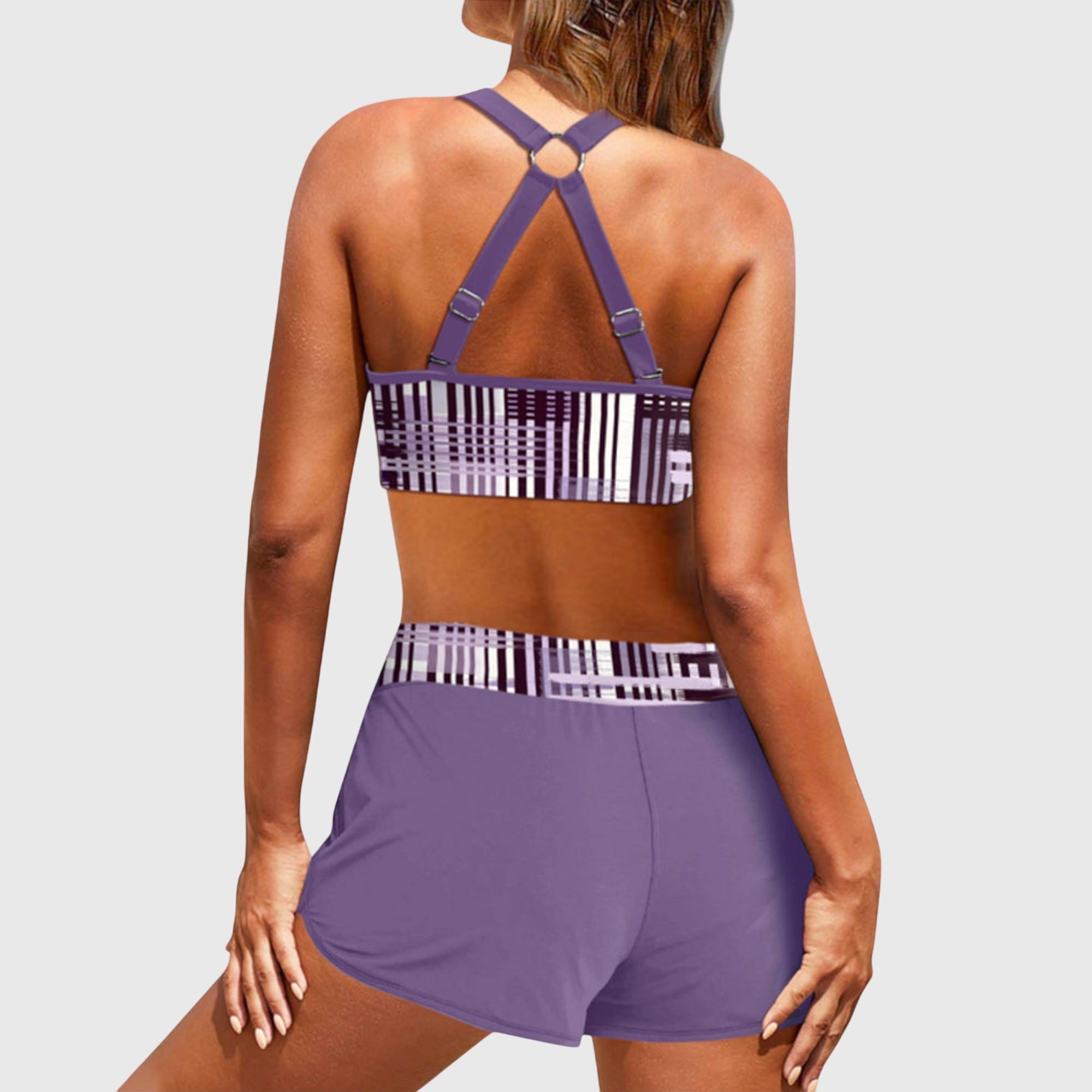 Janelle | High-Waisted Ribbed Bikini