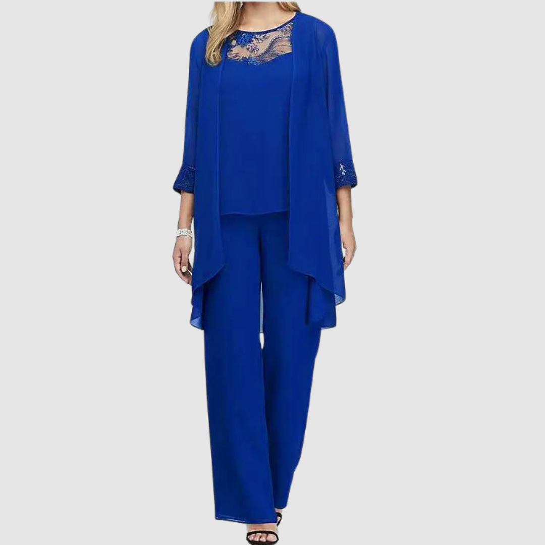 Iva | Elegant Three-Piece Coordinated Set