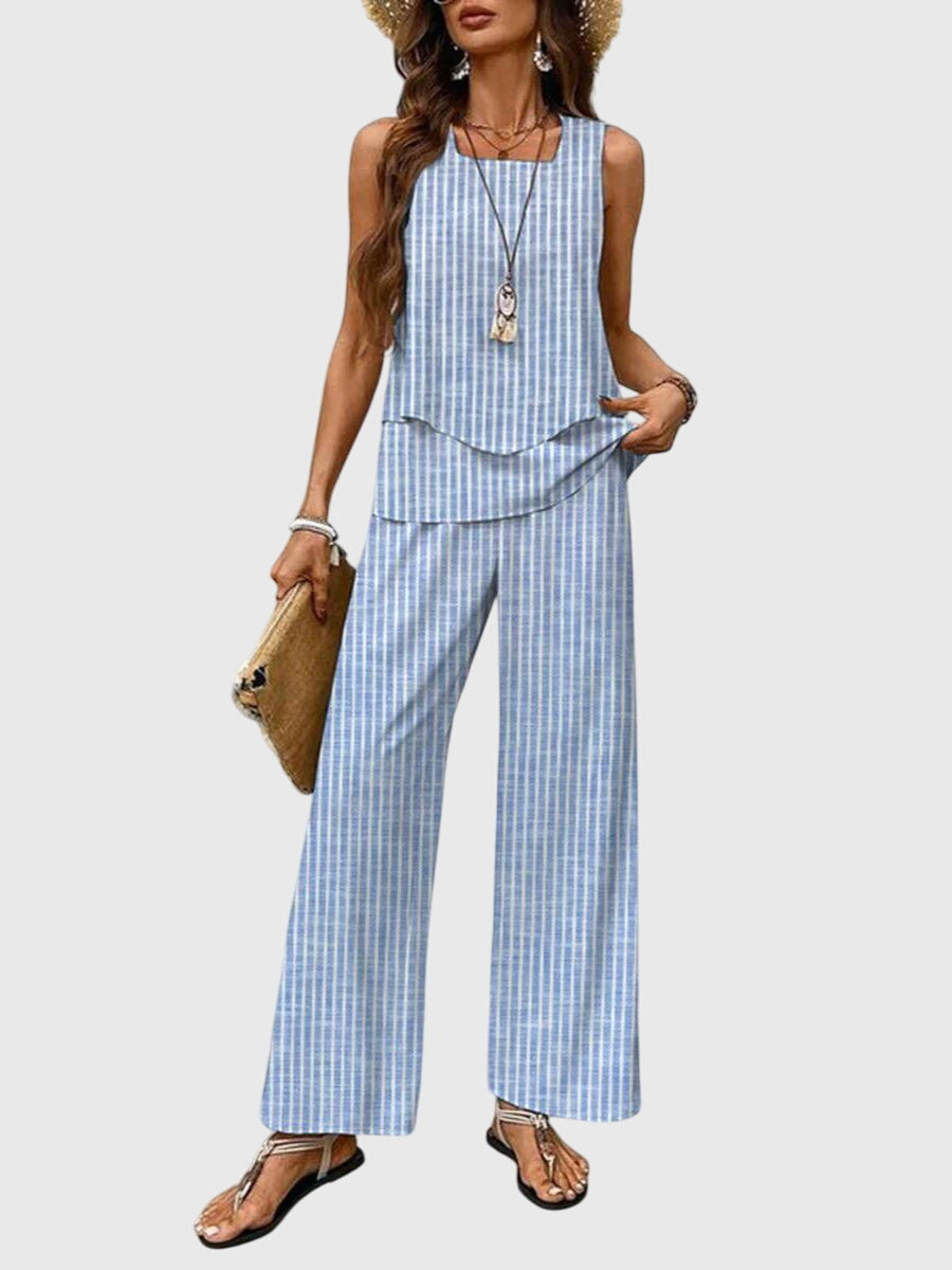 Brenda Elegant Summer Two-Piece Set