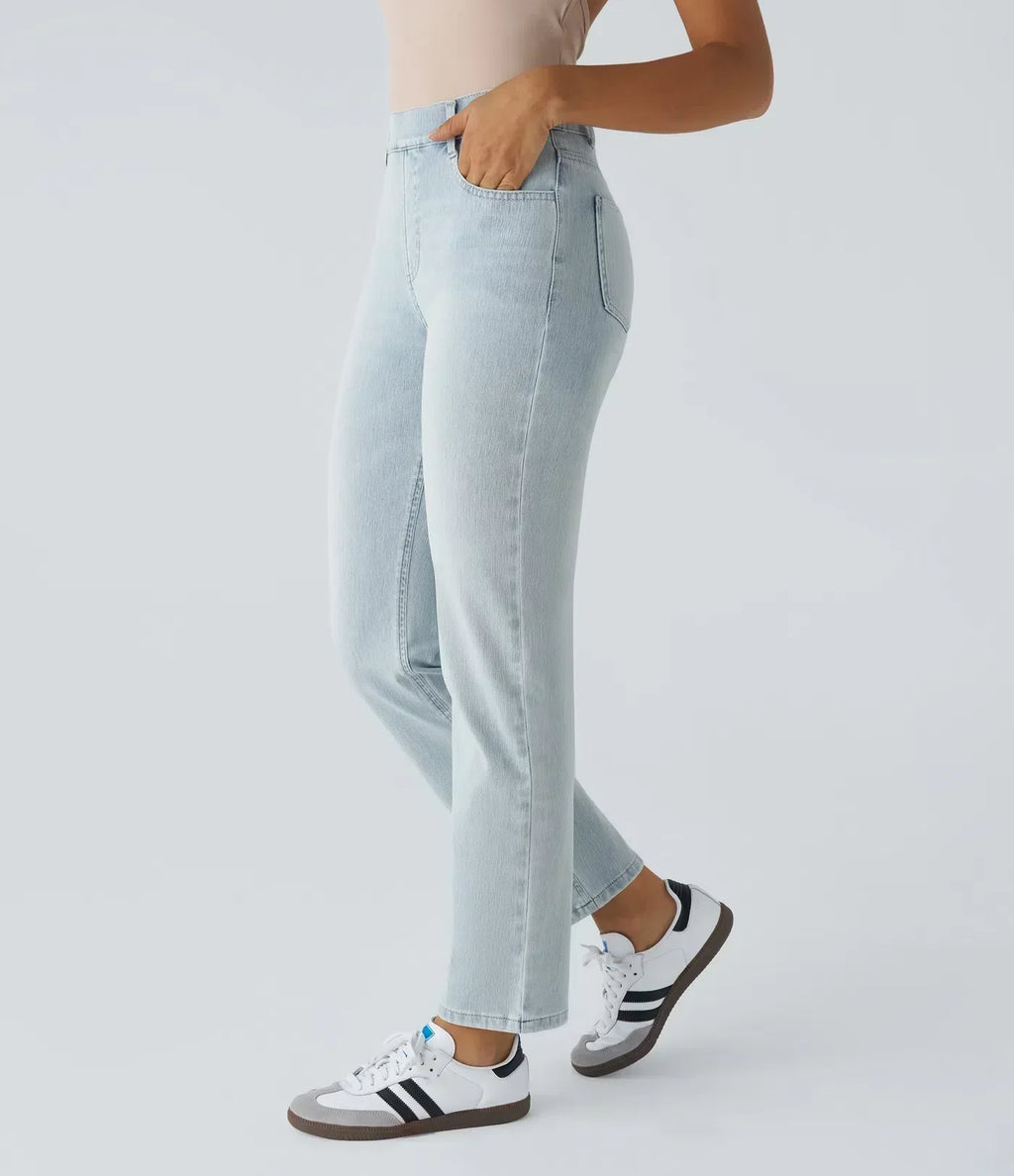 ComfortFit | Elastic High-Waist Pants