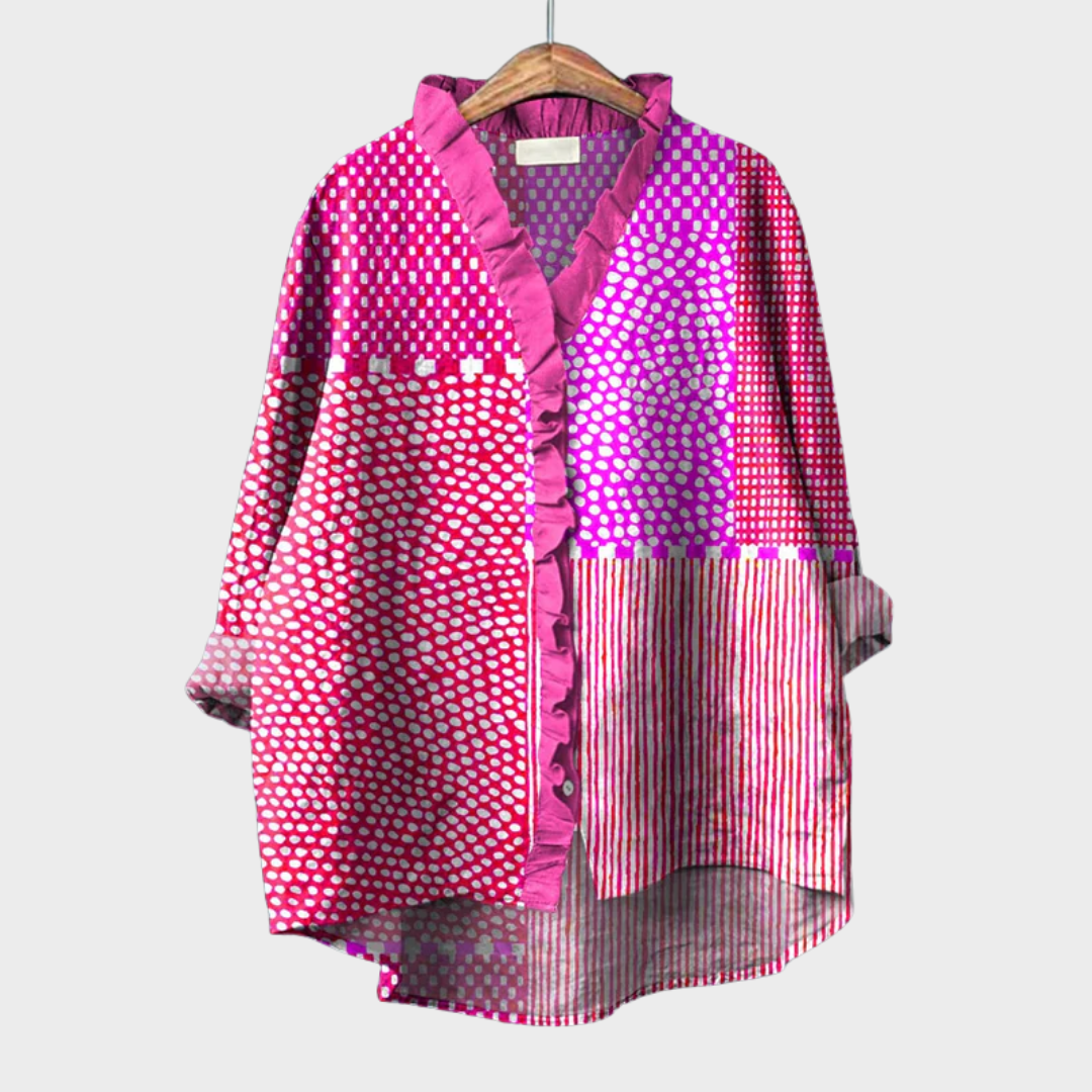 Harlow | Vibrant Graphic Blouse