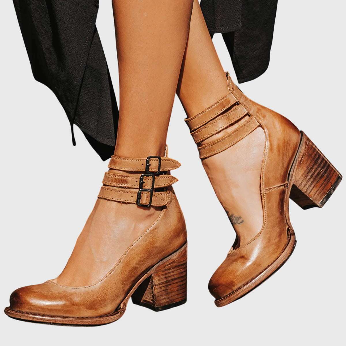 Nina | Women's Strappy Block Heel Sandals
