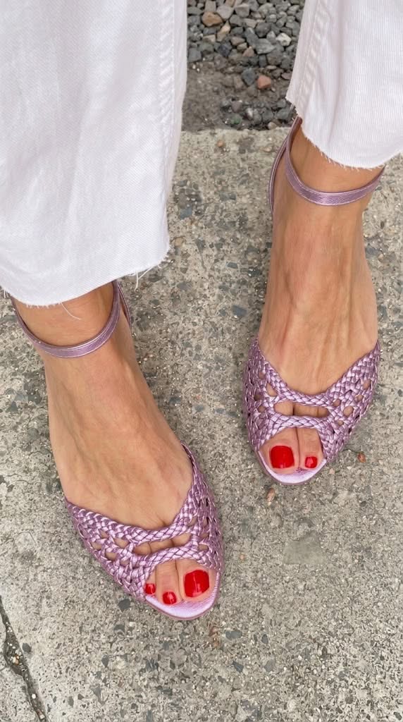 Isadora | Refined Woven Sandals