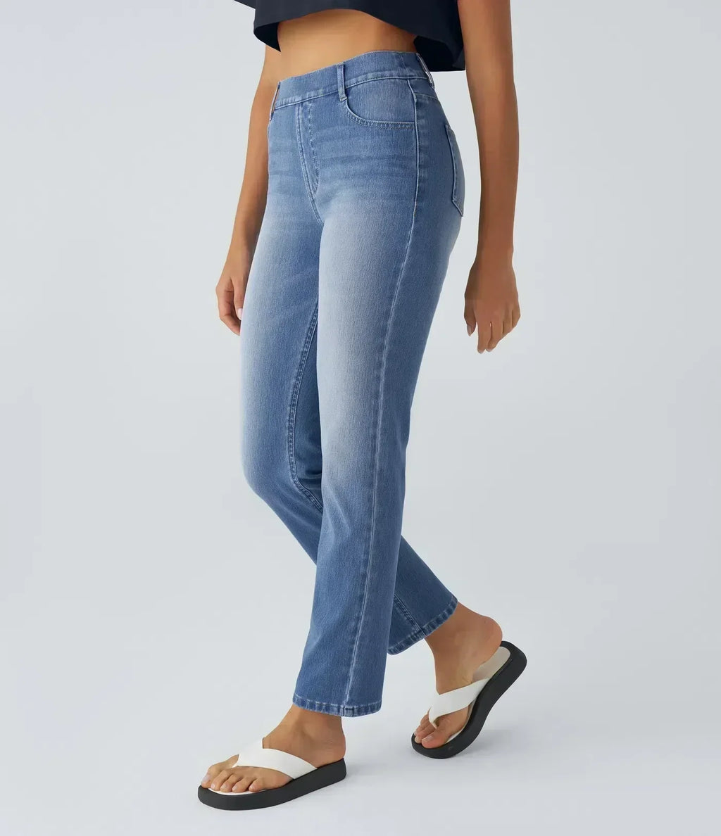 ComfortFit | Elastic High-Waist Pants
