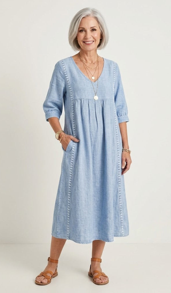 Juliette | Elegance A-Line Maxi Dress