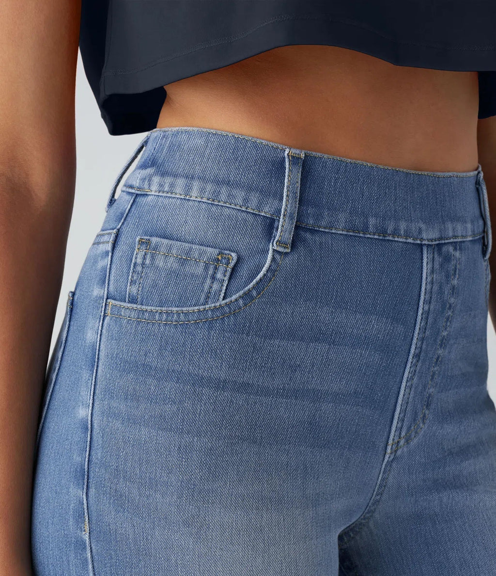 ComfortFit | Elastic High-Waist Pants