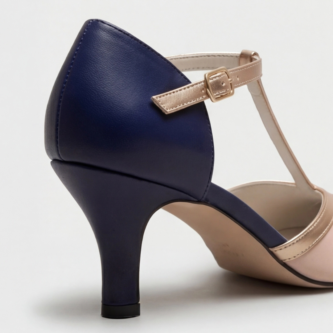 Tazariah | Women's T-Strap Block Heel Sandals