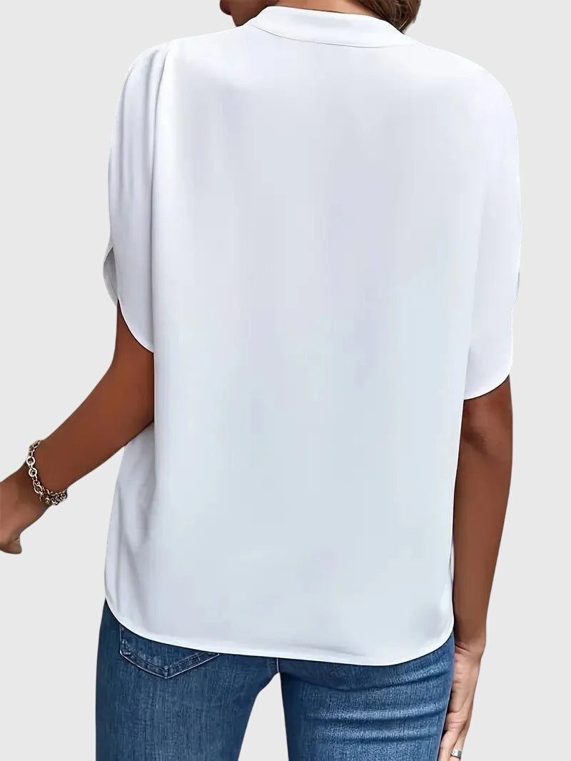 Beatrix | Soft Elegant V-Neck Blouse