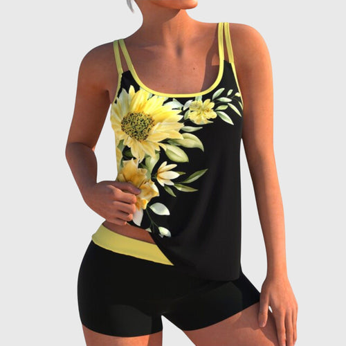 Alice | Floral Two-Piece Swimsuit