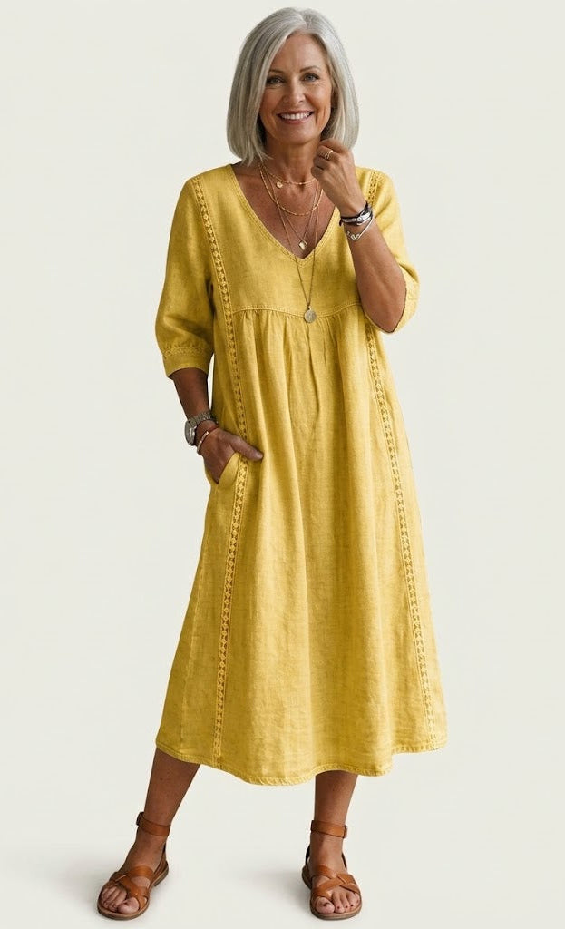 Juliette | Elegance A-Line Maxi Dress