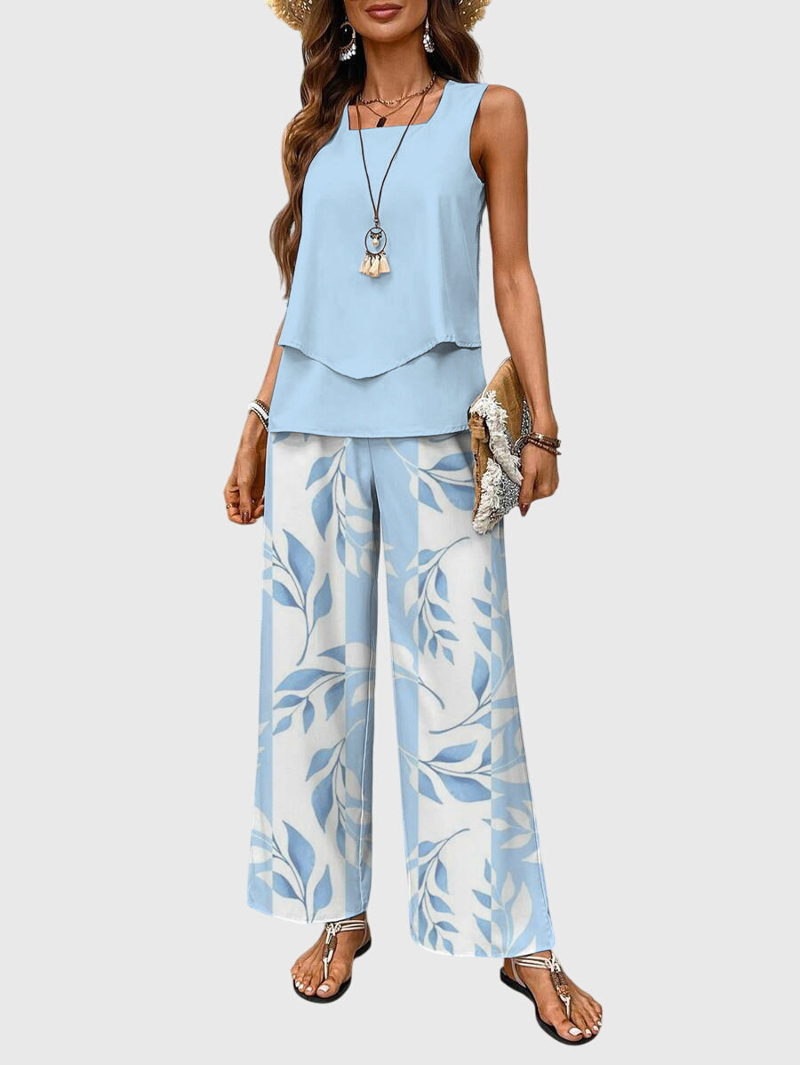 Brenda Elegant Summer Two-Piece Set
