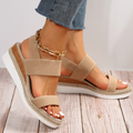 Monaco | Woven Platform Sandals