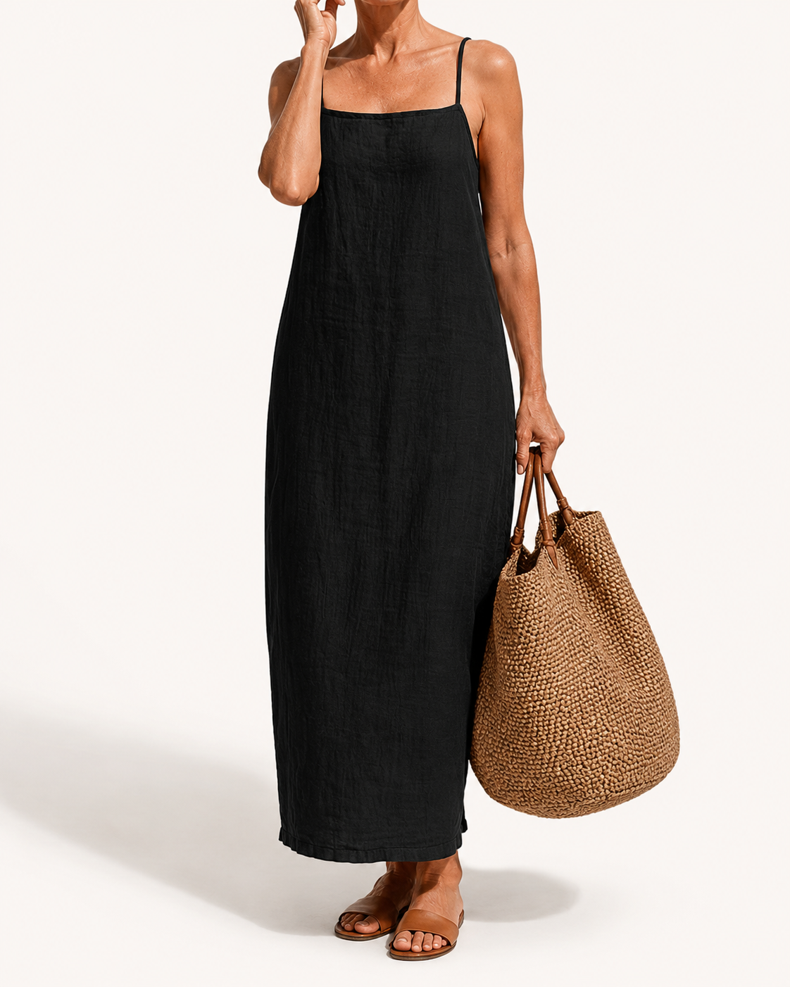 Livia | Breezy Linen Maxi Dress