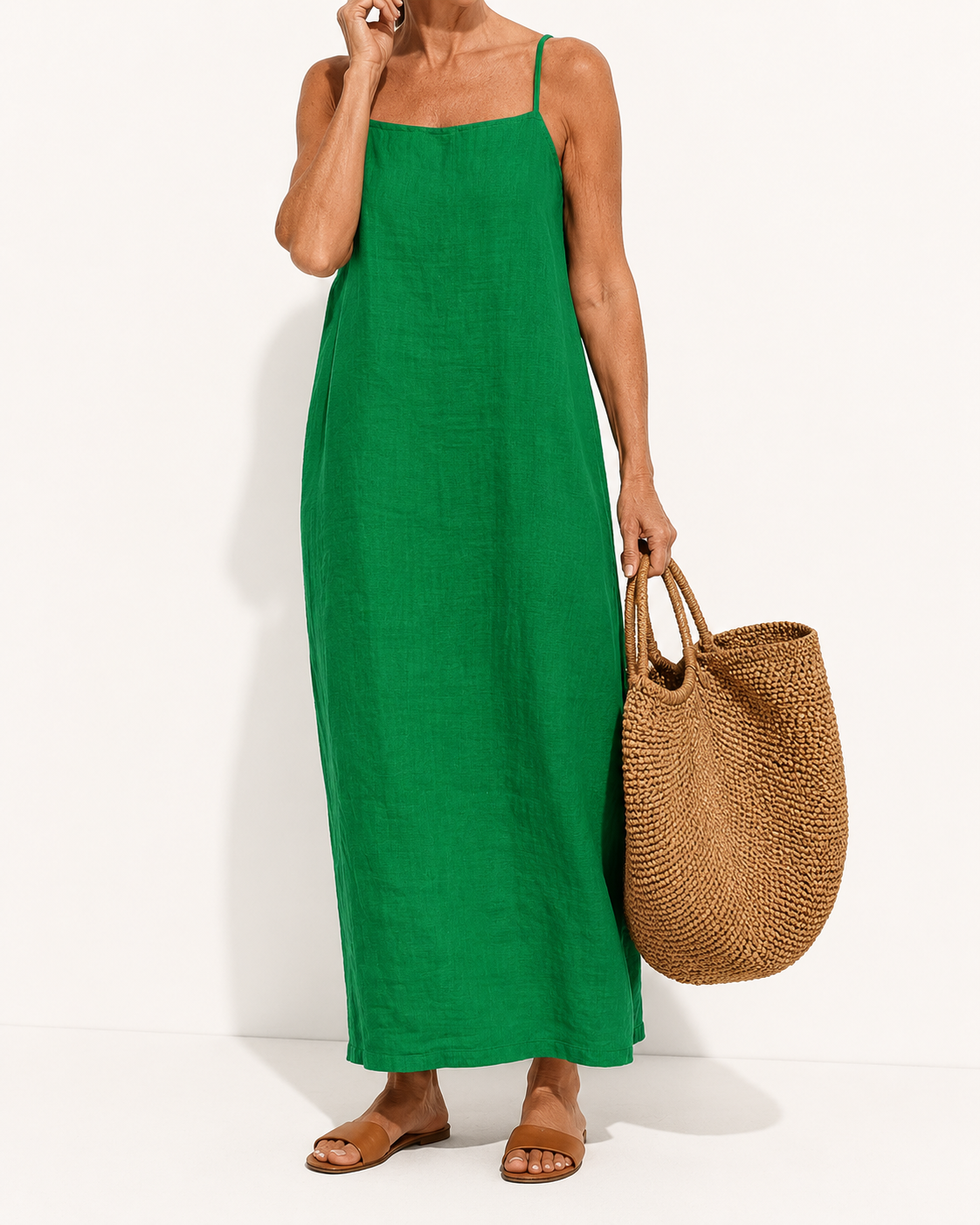 Livia | Breezy Linen Maxi Dress