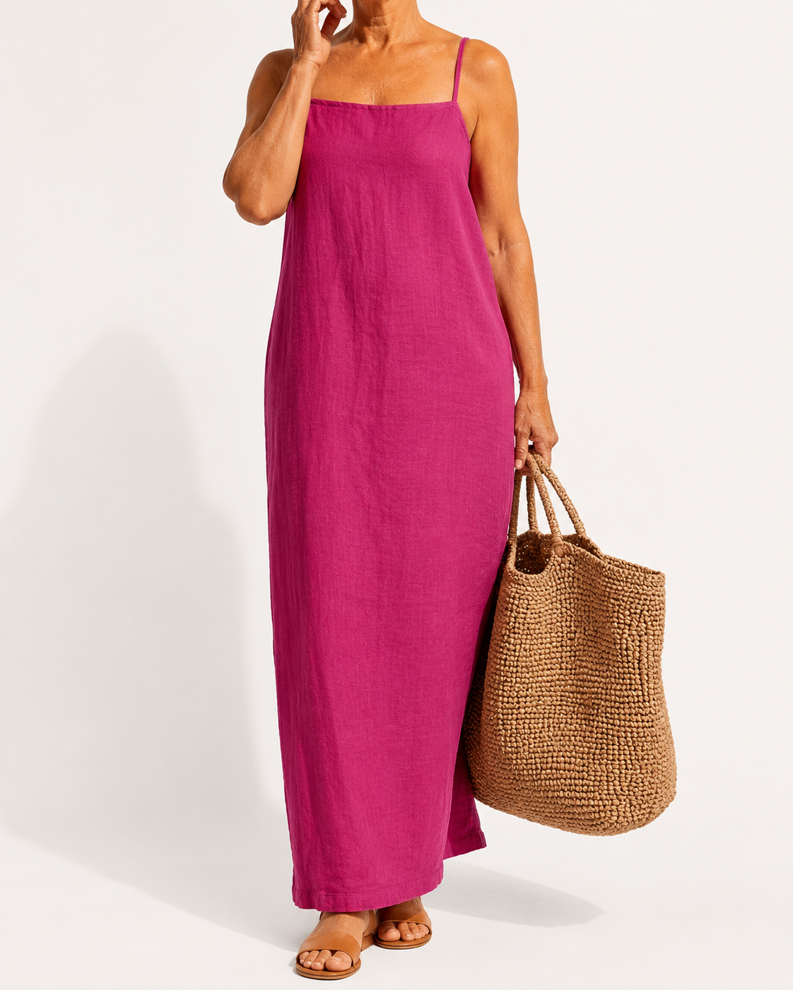 Livia | Breezy Linen Maxi Dress