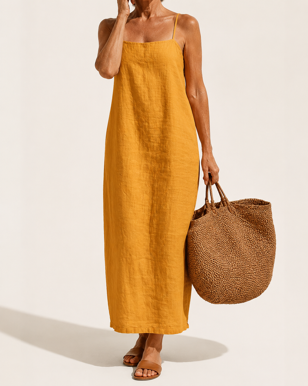 Livia | Breezy Linen Maxi Dress