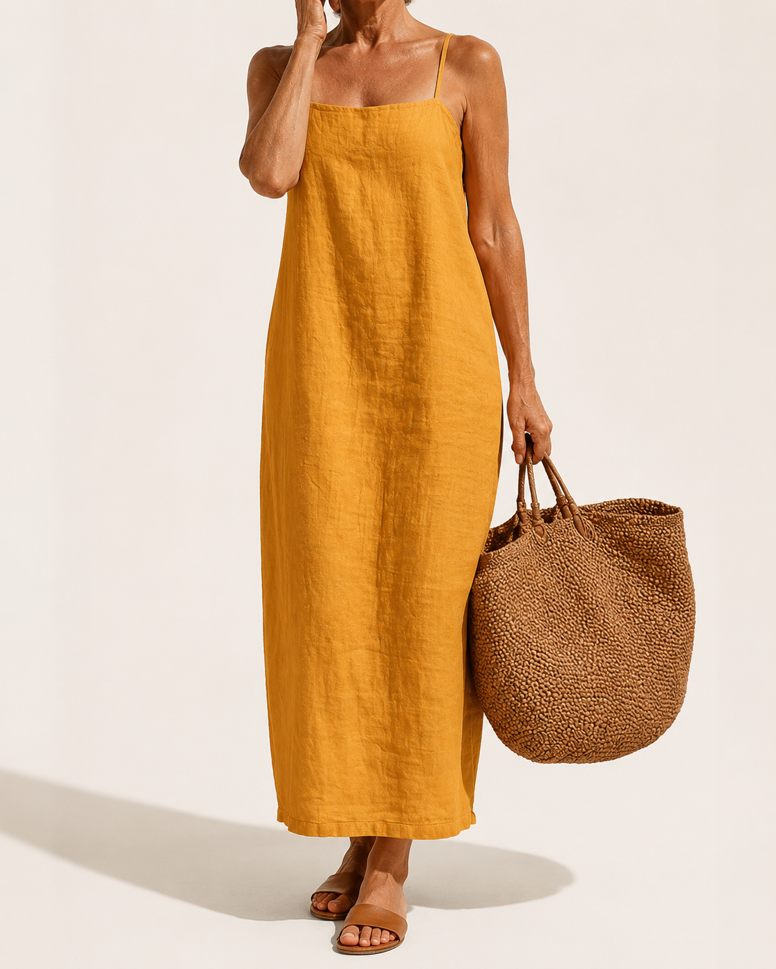 Livia | Breezy Linen Maxi Dress