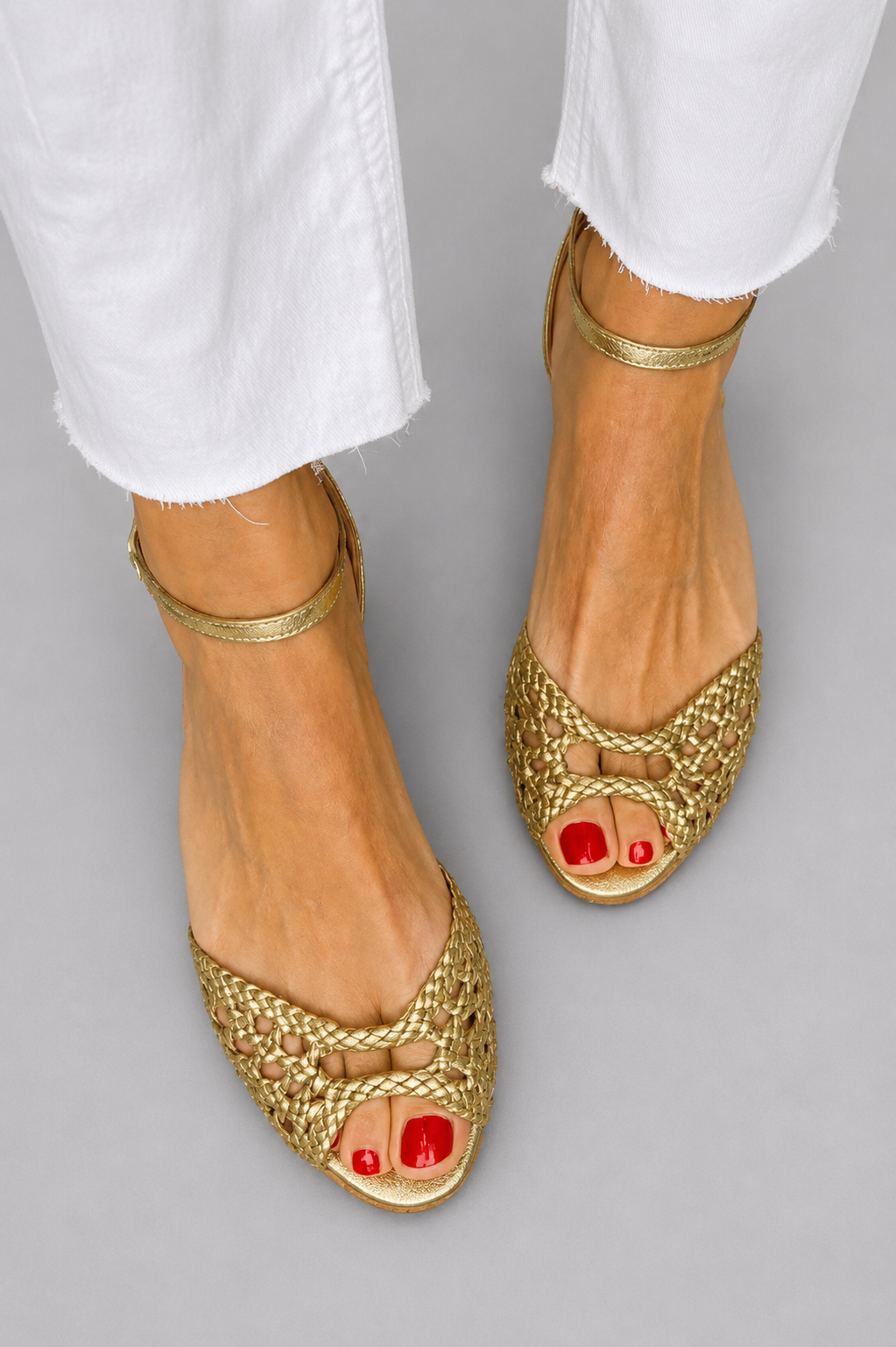 Isadora | Refined Woven Sandals