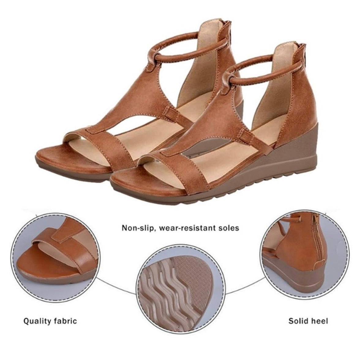 Amara | Elegant Orthopedic Sandal