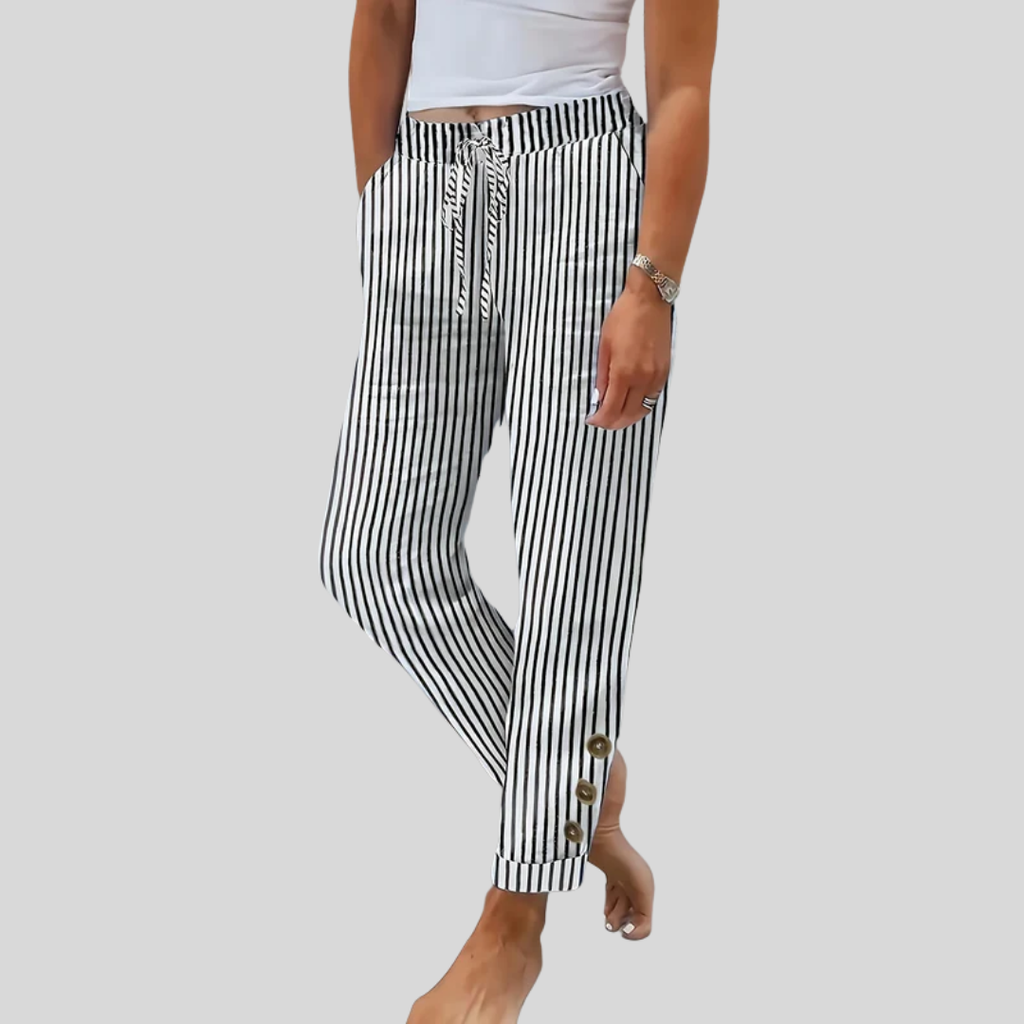 Raquelle | Casual Striped Pants