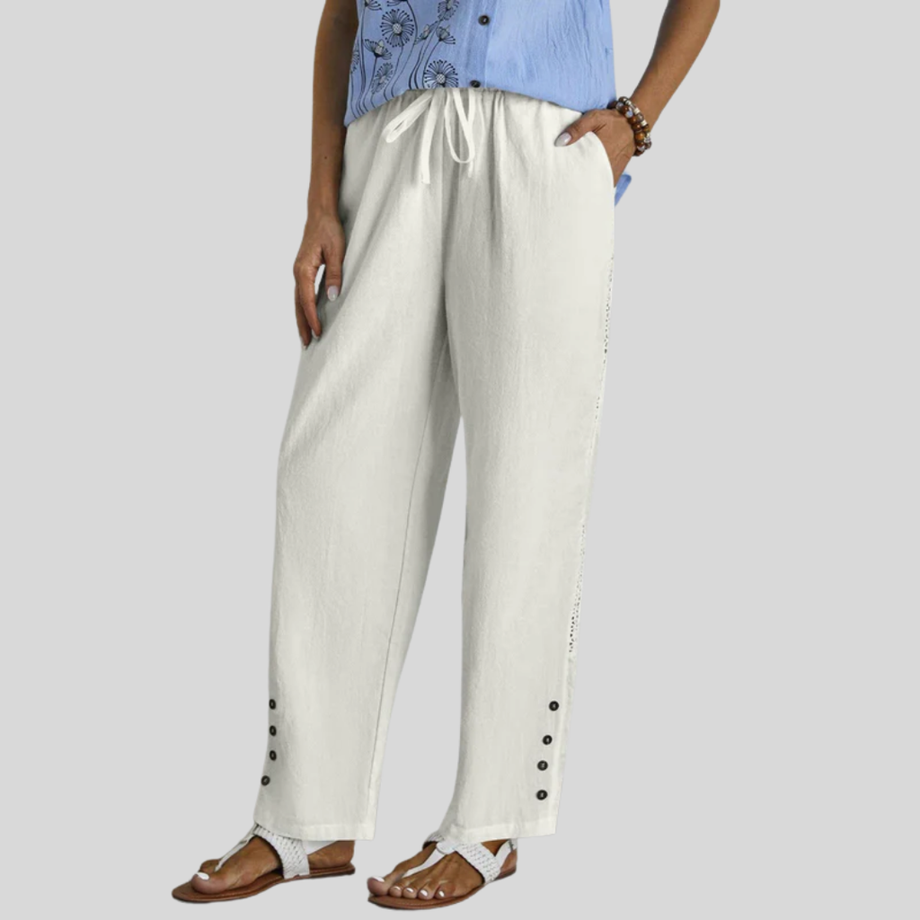 Shania | Relaxed Button Pants