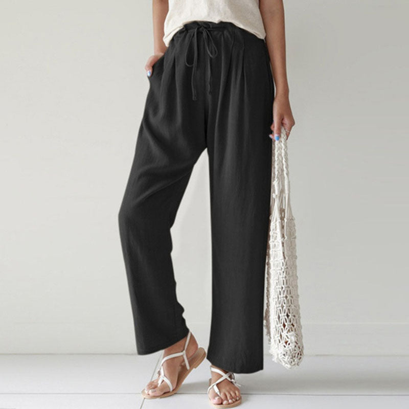 Vara | Relaxed Drawstring Pants