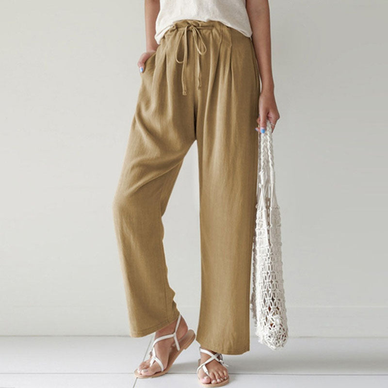 Vara | Relaxed Drawstring Pants