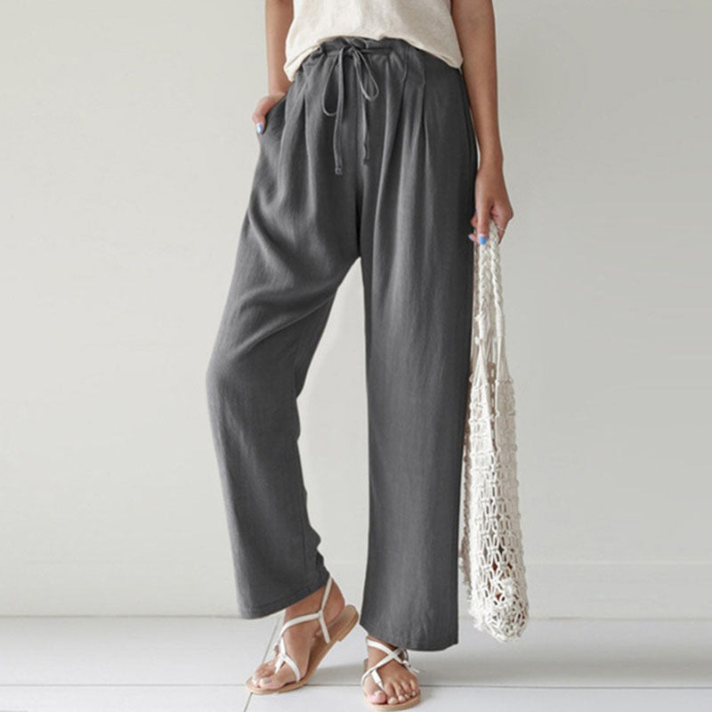 Vara | Relaxed Drawstring Pants