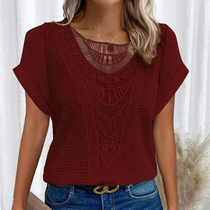 Shirley | Delicate Lace Blouse