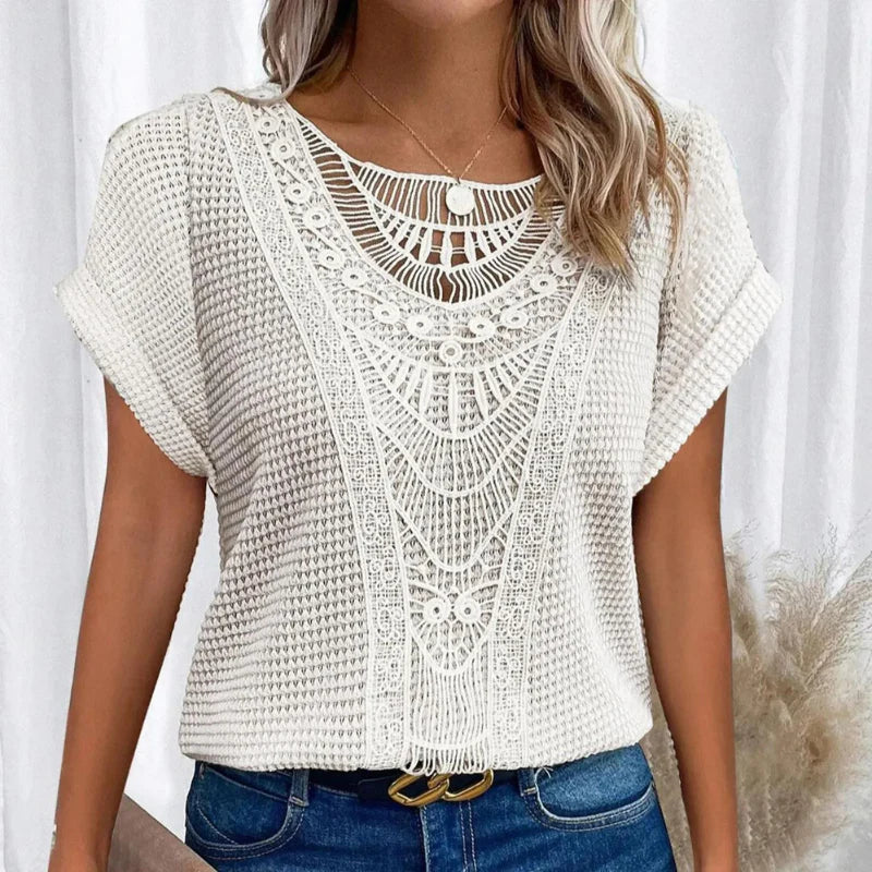 Shirley | Delicate Lace Blouse