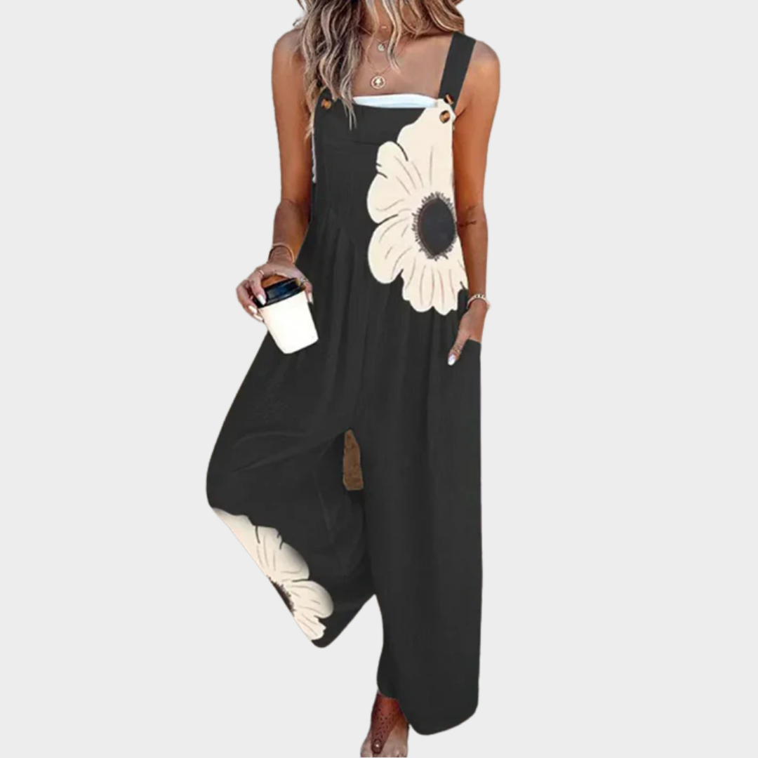 Comfortable Printed Overall | Multicolor