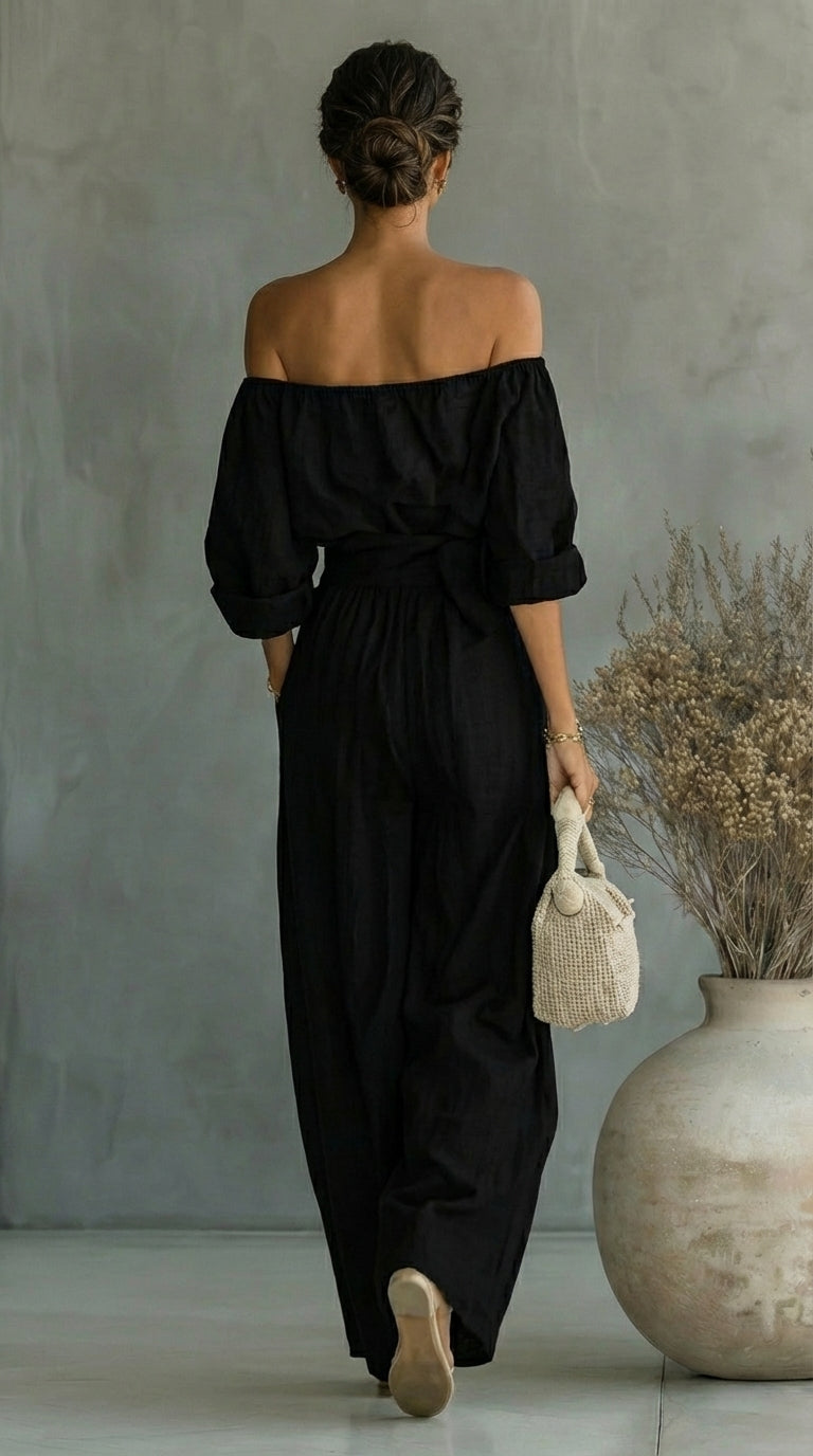 Arabella | Linen-Effect Summer Set