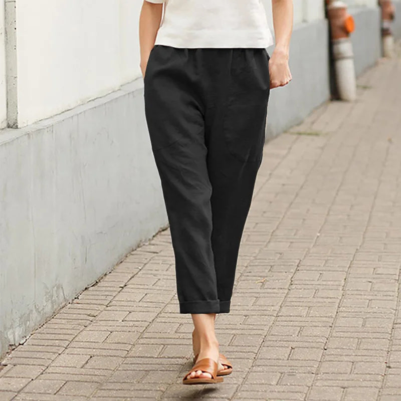 Kriza | Wide Leg Pants with Pockets
