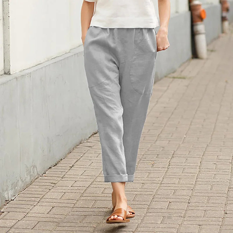 Kriza | Wide Leg Pants with Pockets