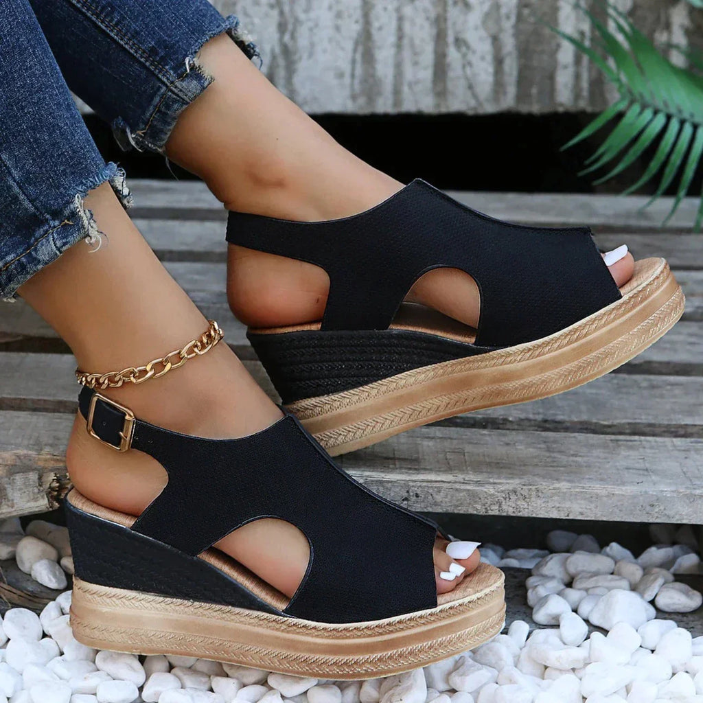 Maeve | Relaxed Wedge Sandal