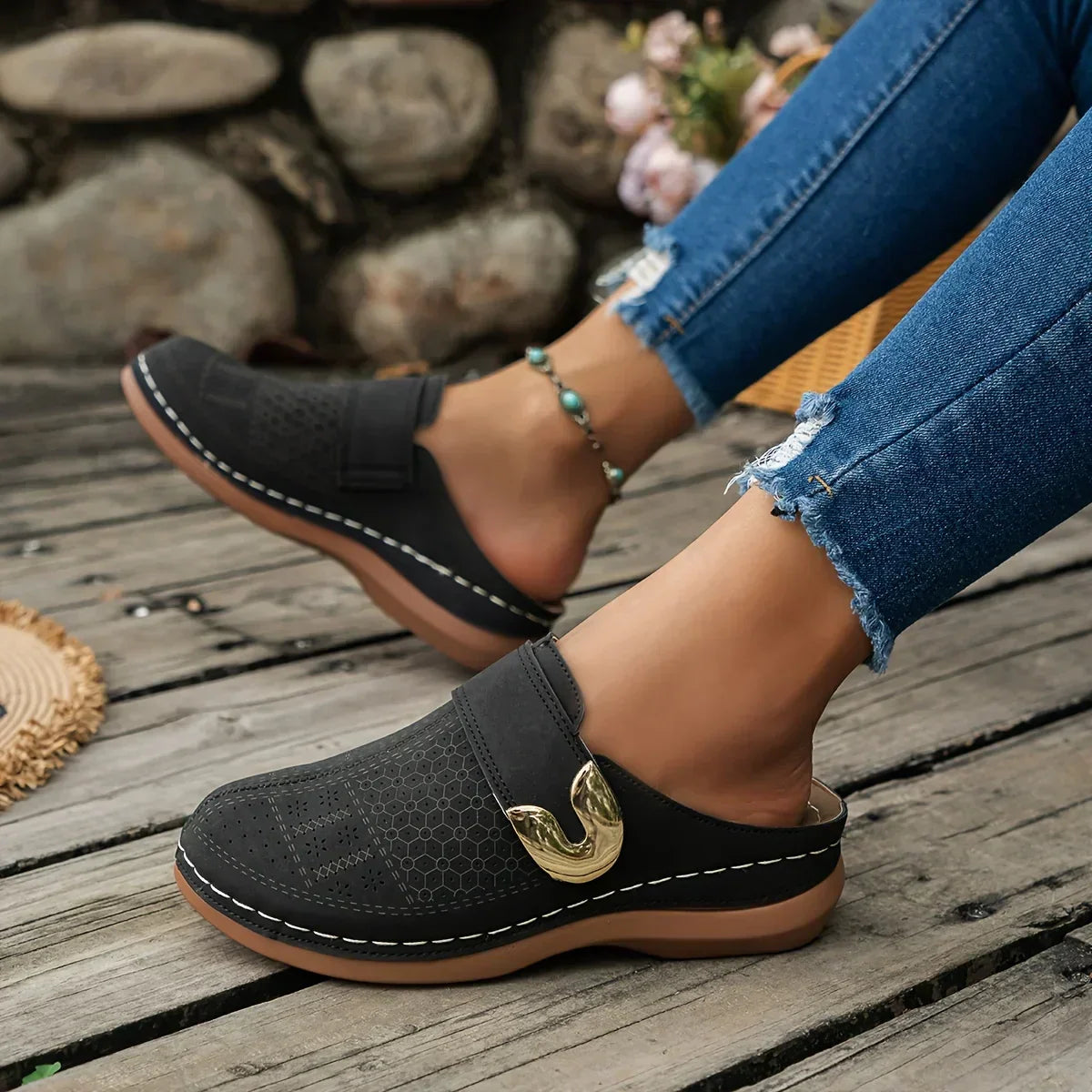 Marel | Chic Supportive Wedge Sandal