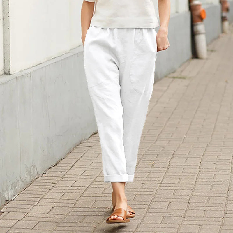Kriza | Wide Leg Pants with Pockets