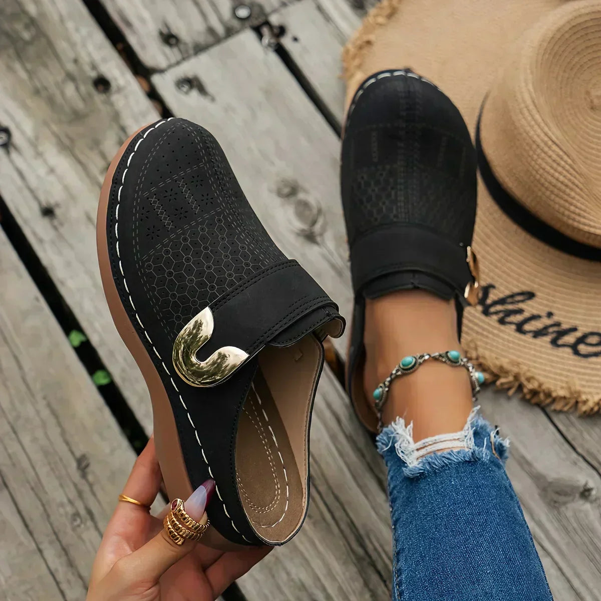 Marel | Chic Supportive Wedge Sandal