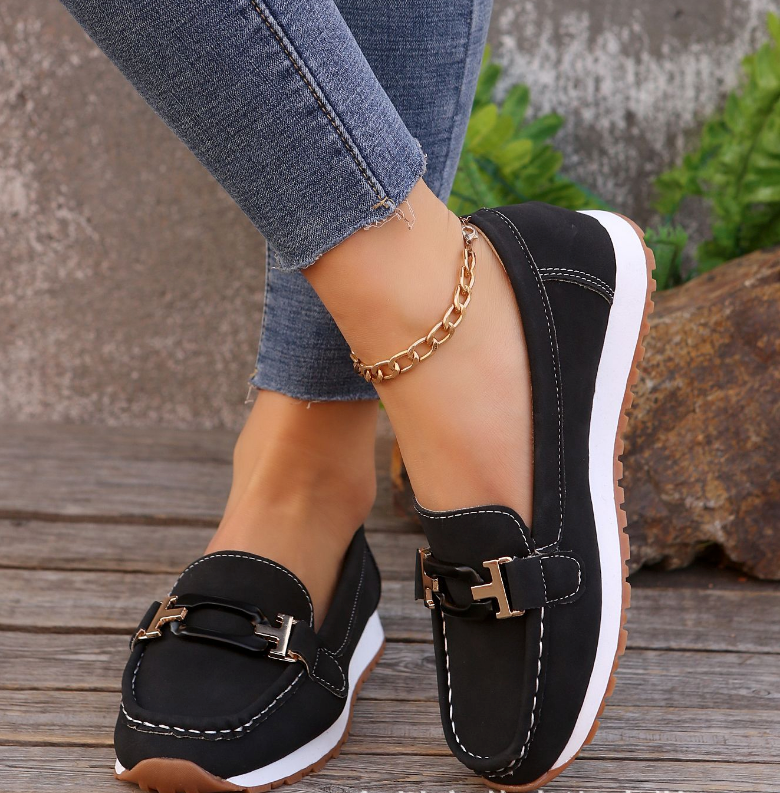 Emily | Connected Chain Loafers