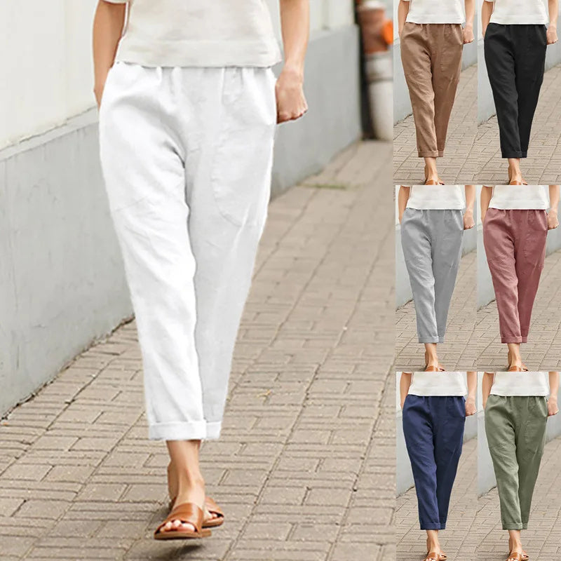 Kriza | Wide Leg Pants with Pockets