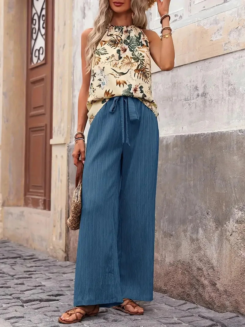 Antonette | Elegant Sleeveless Two-Piece Set