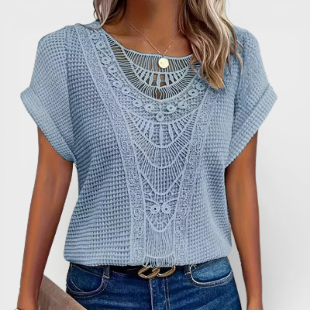 Shirley | Delicate Lace Blouse
