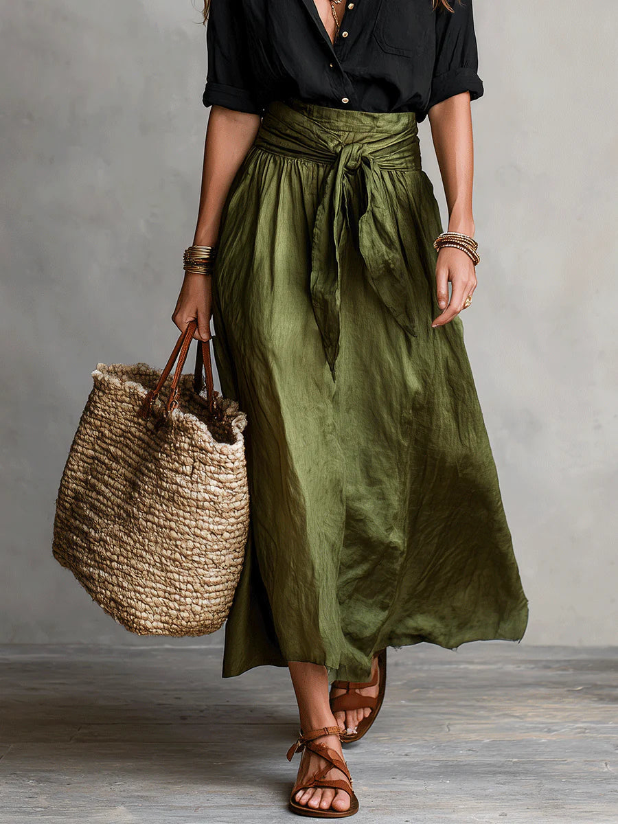 River | Two-Piece Top and Midi Skirt Set