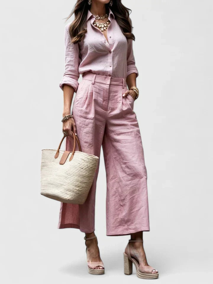 Zaryelle Comfortable Two-Piece Set