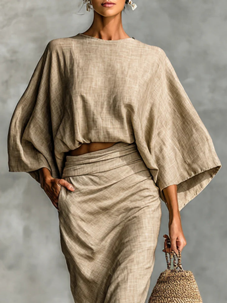 Julia | Elegant Two-Piece Skirt Set