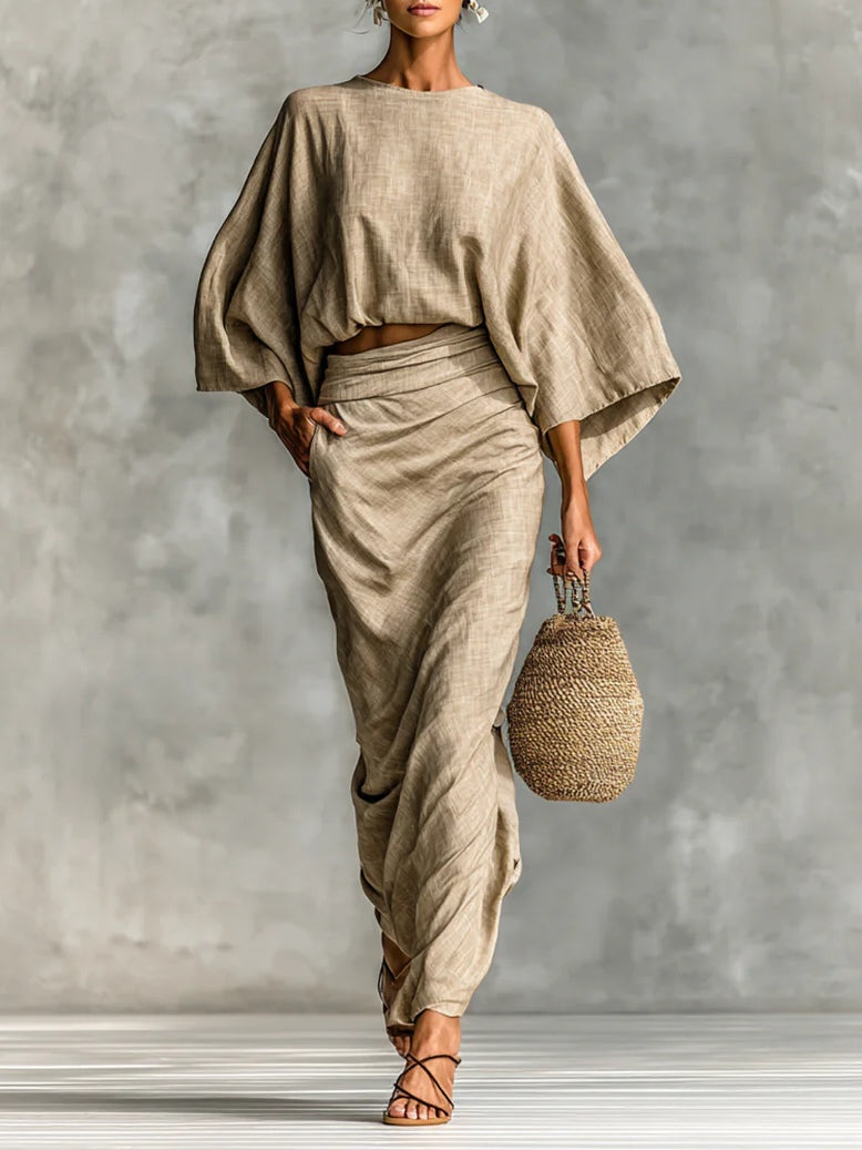 Julia | Elegant Two-Piece Skirt Set